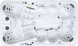 Гидромассажный спа бассейн NordicSpa Idun (Идун)